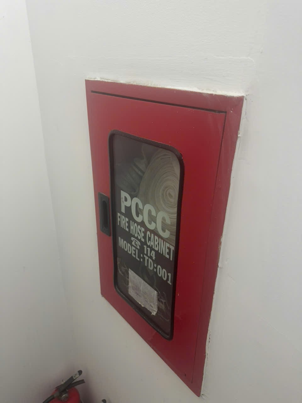 Tủ vòi chữa cháy lầu 1