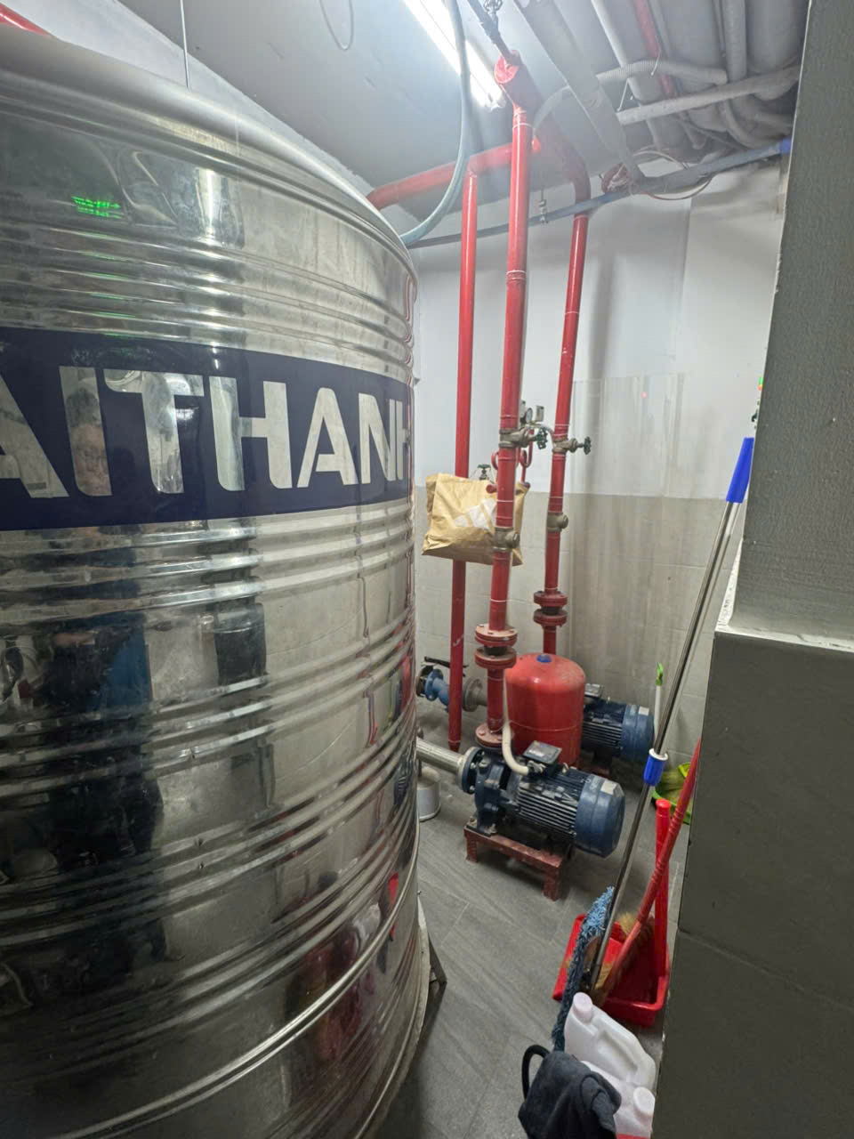 Hệ thống cấp nước PCCC ở tầng hầm