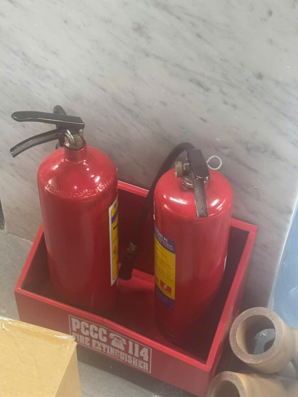 Bình chữa cháy tầng hầm