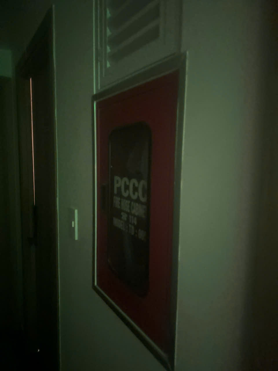 Tủ vòi chữa cháy lầu 1