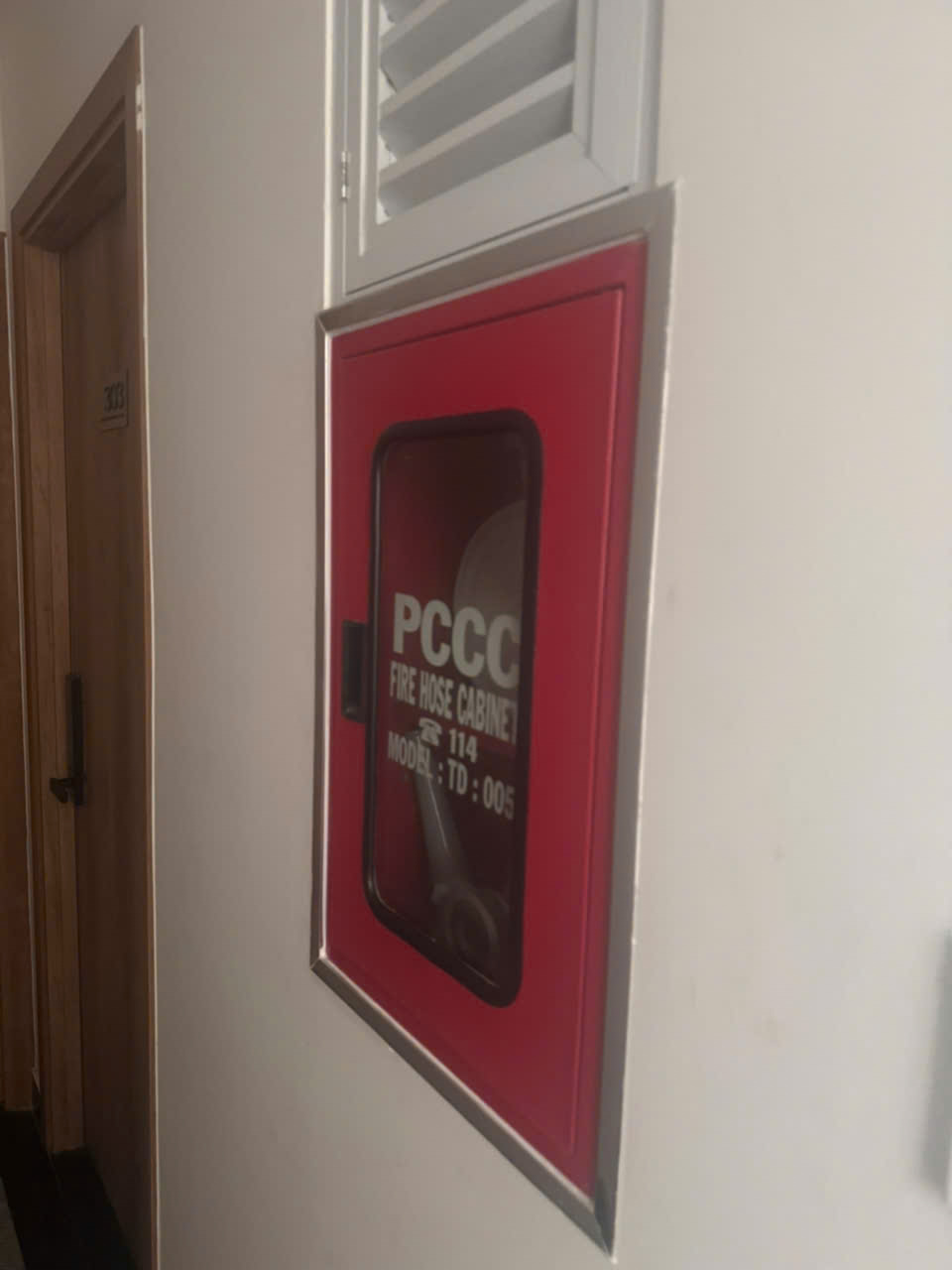 Tủ vòi chữa cháy lầu 3