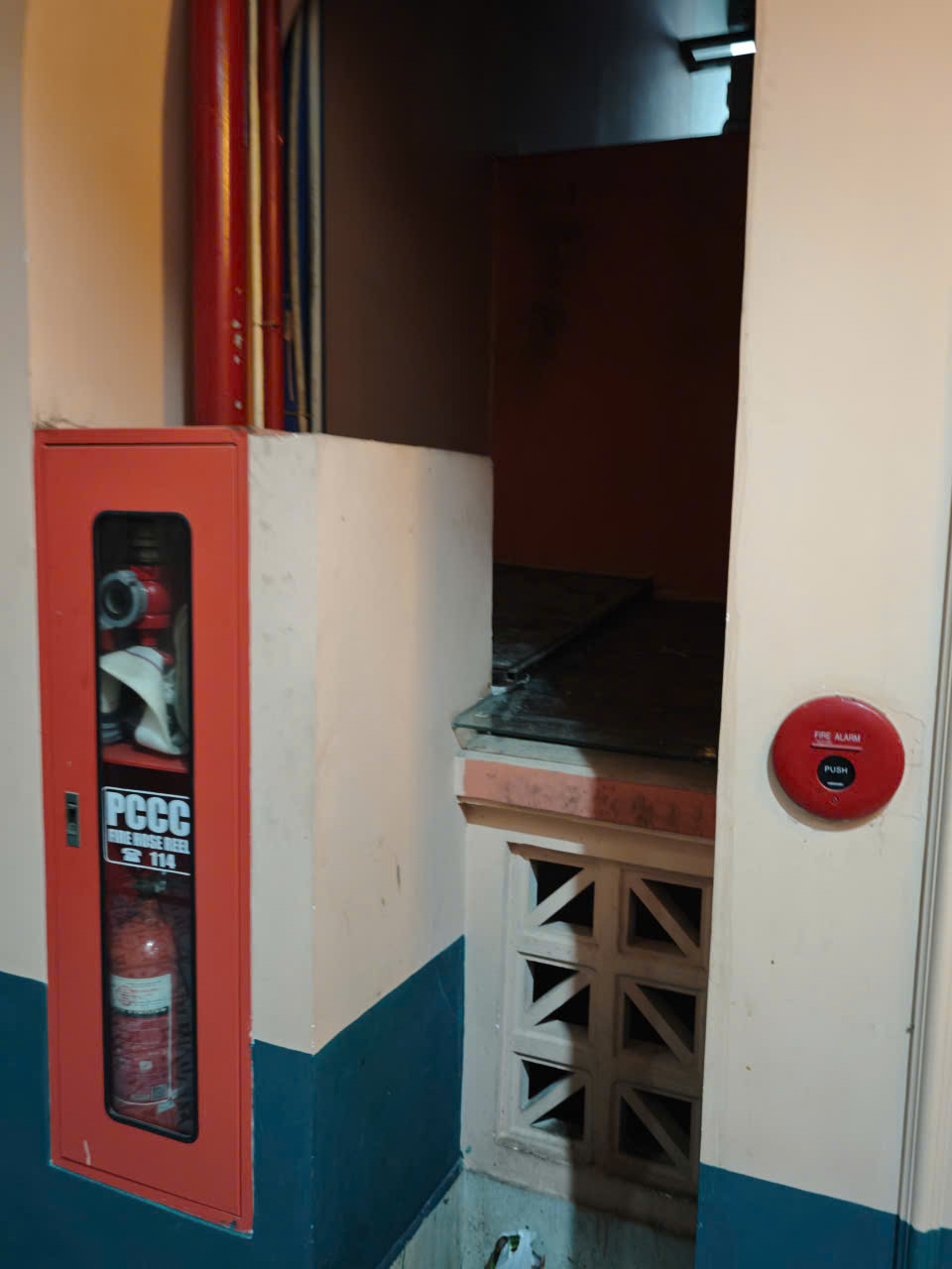 Tủ vòi chữa cháy & chuông báo cháy Trệt