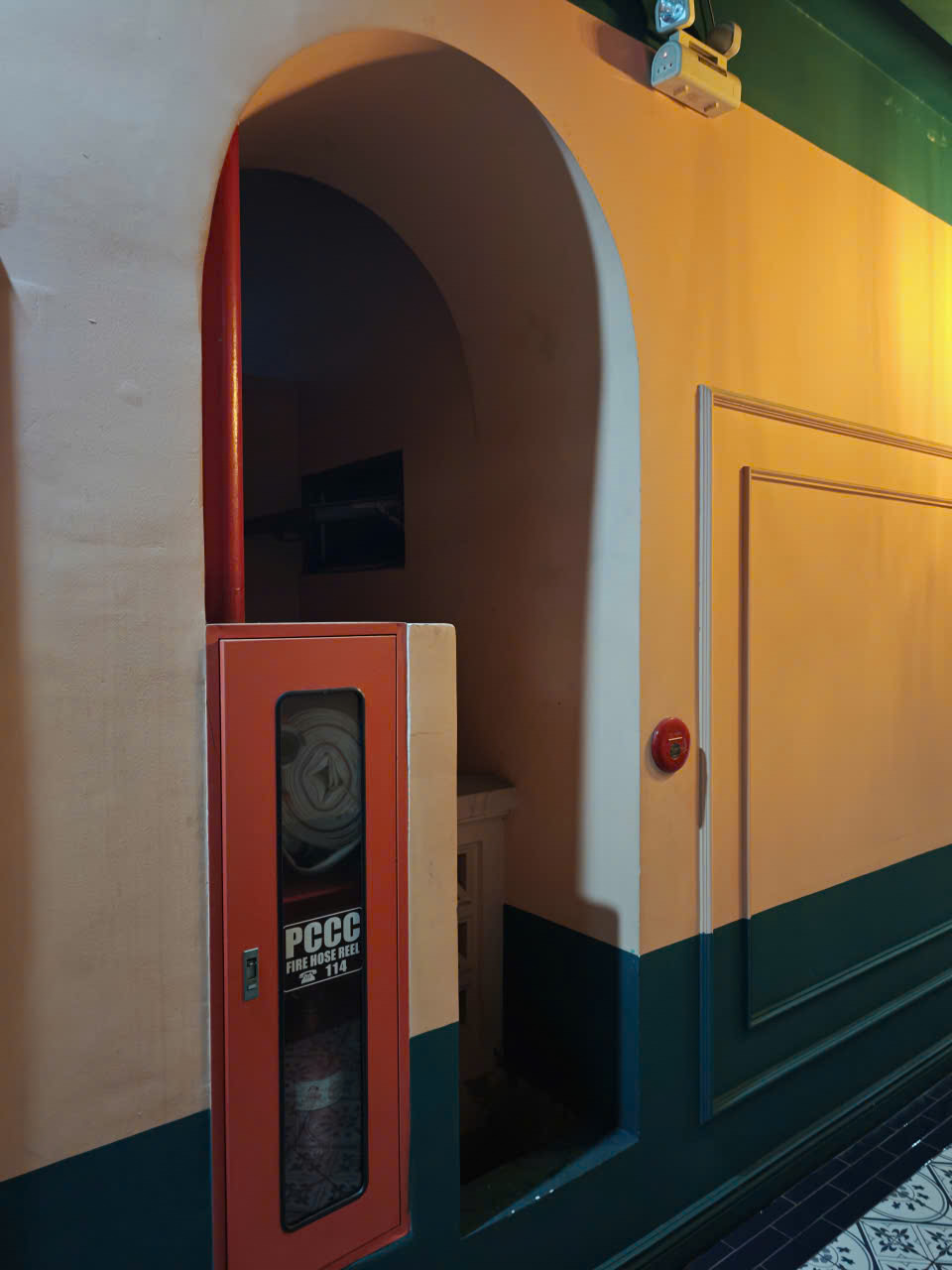 Tủ vòi chữa cháy & chuông báo cháy Tầng 3