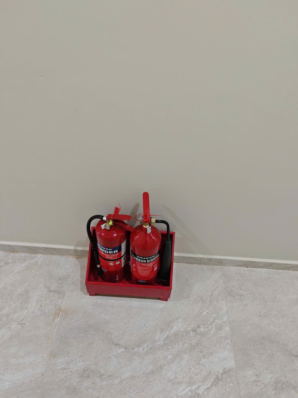 Bình chữa cháy ở lầu 5