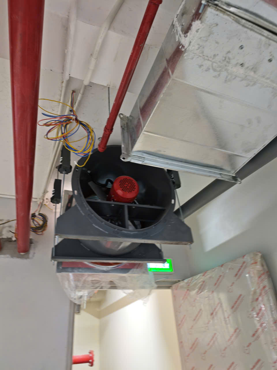 Hệ thống hút khói ở hầm