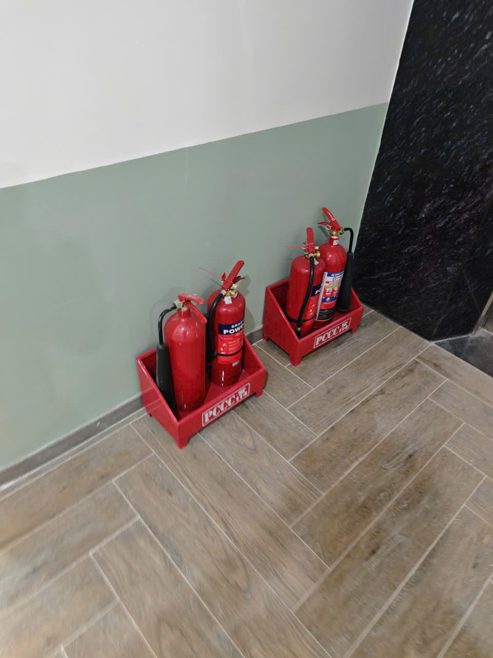 Bình chữa cháy ở lầu 3